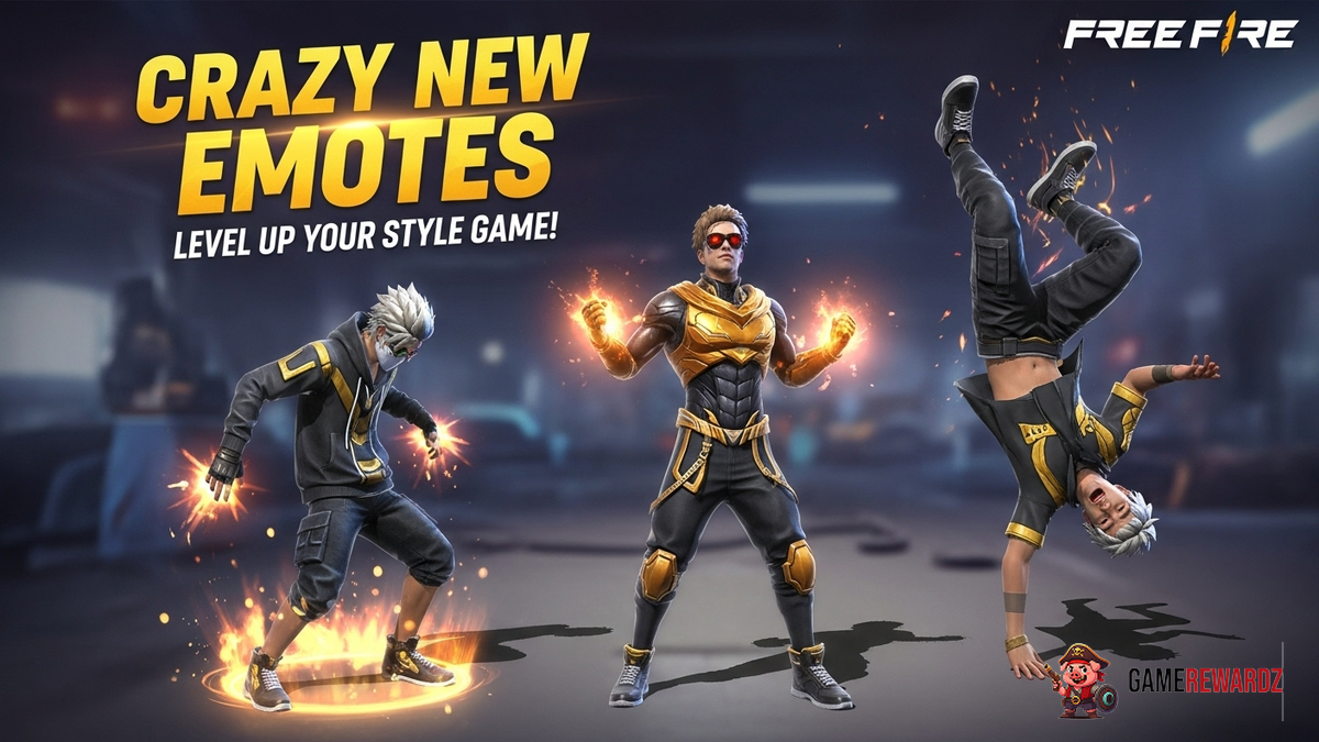Free Fire: Crazy New Emotes – Level Up Your Style Game!